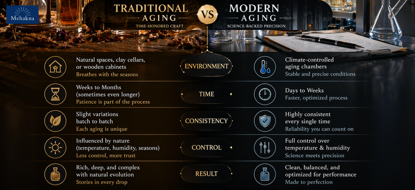 traditional aging vs modern aging