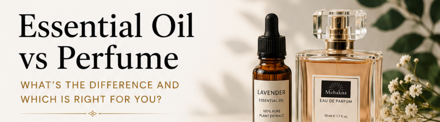 essential oil vs Perfume difference