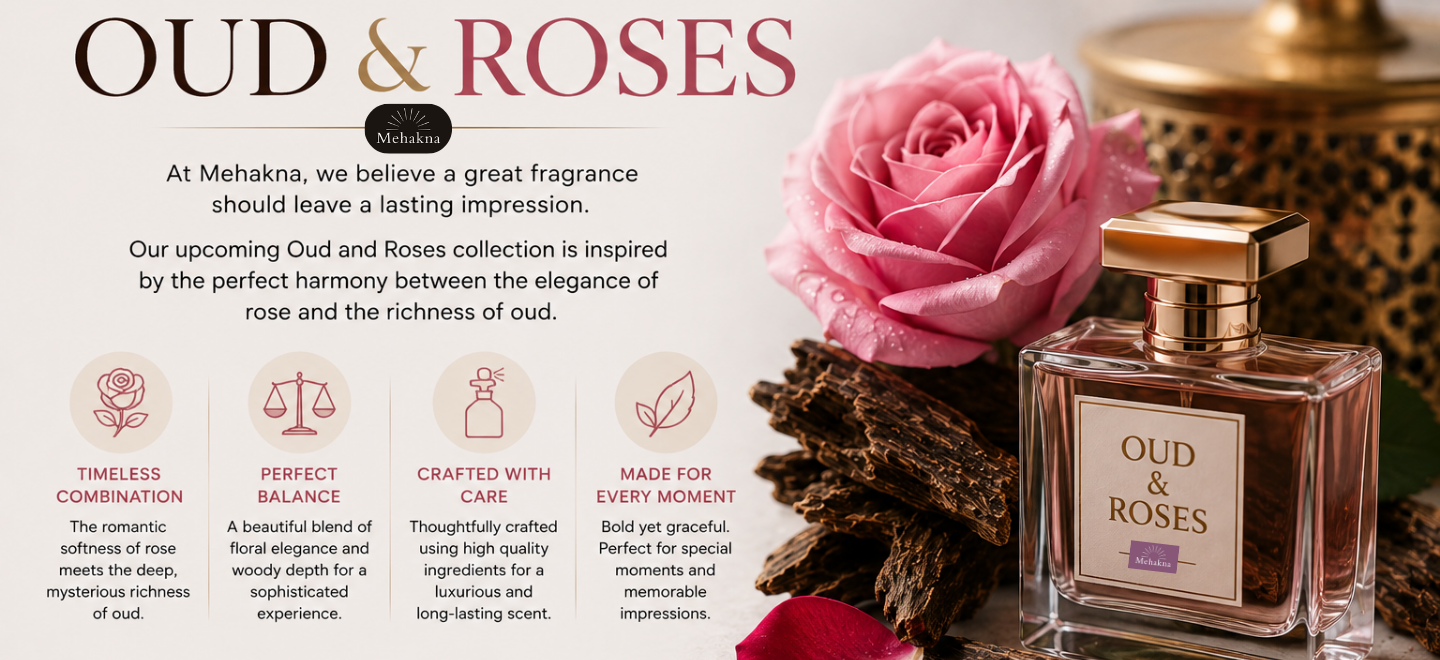 mekhana perfume take on oud and roses