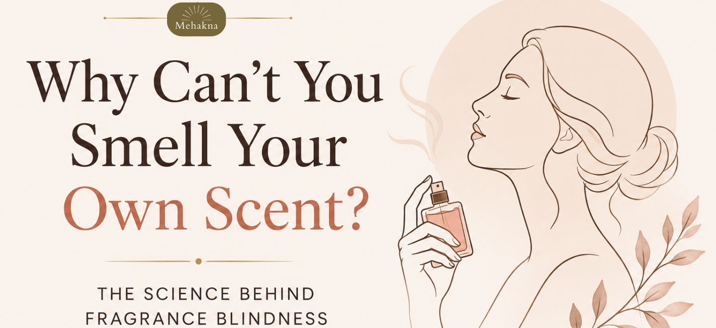 why cant you smell your own scent fragrnace blindness