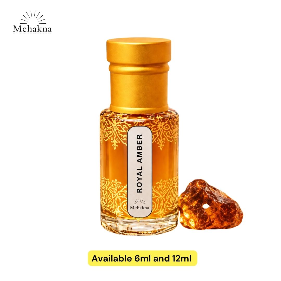 Royal amber attar perfume oil ittar