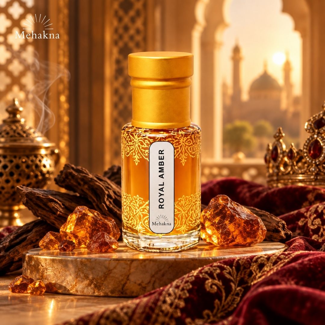 Royal amber attar perfume oil ittar